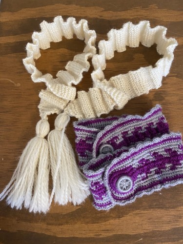 Pattern - Garters in Crochet & Knit