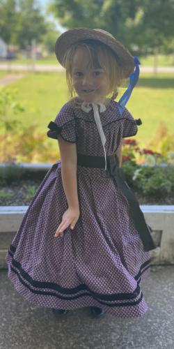 Pattern - Pointed Yolked Day Dress 4 T
