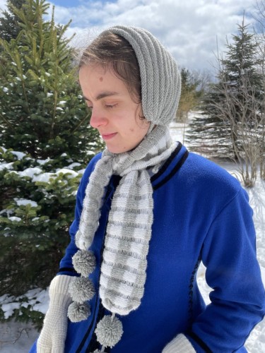 Pattern - Ear warmer/Hood in Knit